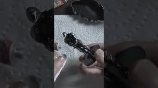 Finishing a 3d printed prop for an upcoming video! 
