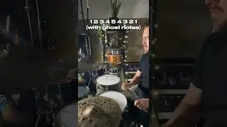 Foot warmup pt ✌🏼16th note hihats and ghost notes 👻 #drum #drummer #drums #drumlesson #drumlessons