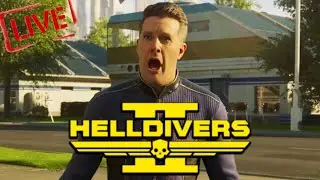 🔴 LIVE - HELLDIVERS 2 - HITTING LEVEL 20 TODAY!