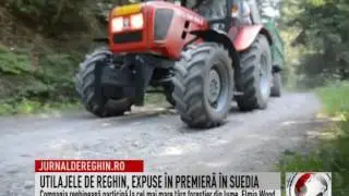 UTILAJELE DE REGHIN, EXPUSE ÎN PREMIERĂ ÎN SUEDIA (2017 05 31)