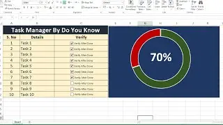 Automatic Task Manager in Microsoft Excel