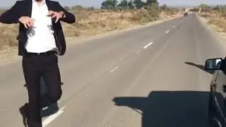 Чеченские танцы на дорогах