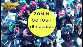 Улоқ Кўпкари, Зомин Оқтош Майдони,(16.02.2021) тўлиқ ДРОНдан олинган !!!! (3-ҚИСМ)
