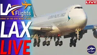 🔴LIVE LAX Airport Plane Spotting |  Los Angeles (LAX) Aviation