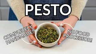 How to Make Pesto Without A Food Processor