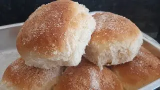 PÃO DOCE SUPER FÁCIL E FOFINHO | PÃOZINHO AÇUCARADO