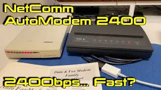 NetComm AutoModem 2400 (Model AM1500) - Dialling Out at 2400bps