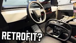Can you put a Tesla Model 3 Steering Wheel in the Cybertruck?