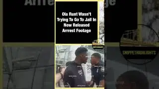 #pov Ola Runt Has Been Released ￼  and Pleads With Police To Not Send Him Back To Jail