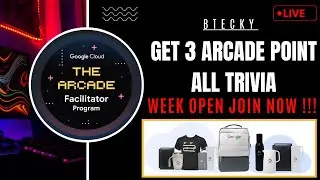 Get 3 Arcade Points || Google Cloud Arcade September All Week Live Now || Free Swags