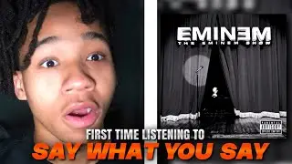 DRE CAN RAP LIKE THIS!!! FIRST TIME LISTENING TO THE EMINEM SHOW (REACTION)