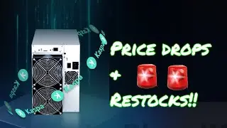 New Iceriver Kaspa ASIC price drops! KS3, KS3M, KS0 Pro back in stock!