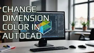 Change Dimension Color AutoCAD - 011