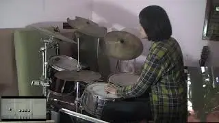 (drum cover) JYOCHO - 太陽と暮らしてきた by Fariz Adhi (a life with sun)