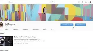 Create, find, and change channel art on your computer