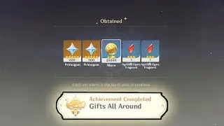 How to get PRIMOGEMS from Companion | Gift All Around [Achievement Unlock] | Genshin Impact |