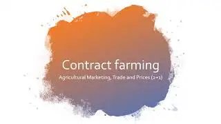 Contract Farming