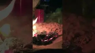 Relax in the middle of the desert with a cup of tea fire 🔥 