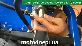 Установка гидравлики на трактор DW 160 LXL. Компания 