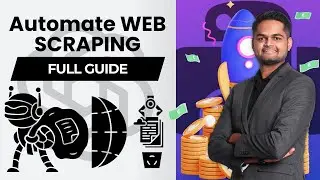 How to Fully Automate Web Scraping with ChatGPT & Python 🔥| Be10x