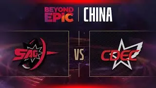 SAG vs CDEC Game 1 - Beyond Epic: CN - Group Stage w/ Bkop & Danog