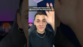😱 COMO FOI a EVOLUÇÃO DA BICICLETA!! 