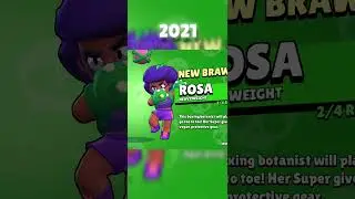 brawl stars 2021 VS 2024 