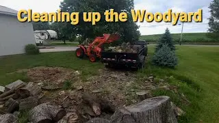 #48 Cleaning up the Woodyard and Happy Fathers day!