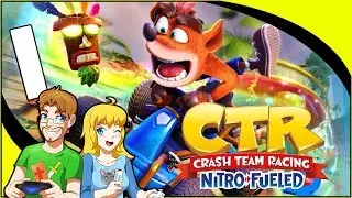 Crash Team Racing Nitro Fueled - Adventure Walkthrough Part 1 CTR IS BACK!