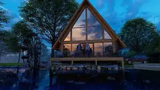 The Cabin by the Lake I Lumion 11.5 Animation