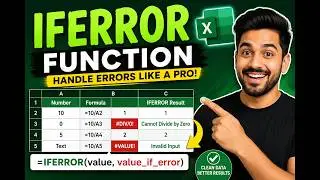 Excel IFERROR Function Tutorial | Fix 