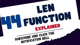 The LEN Function in Excel - Explained!