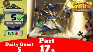 Diamond Quest 2 The Lost Temple Daily Quest Stage 5 || Gameplay Walkthrough Part 17a