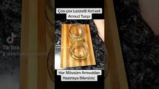 Çox Ləzzətli Xırt-xırt Armud Turşusunun Hazırlanması #shorts #keşfet #trending