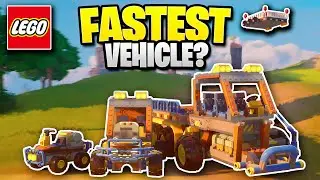 What Is The Fastest Vehicle In LEGO Fortnite?