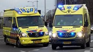 [18.02.2021] [Rijopleiding-] Ambulances met spoed in Zwolle