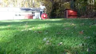 Giant-Vac leaf blower.