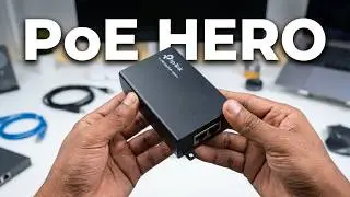 Tp Link PoE injector unboxing