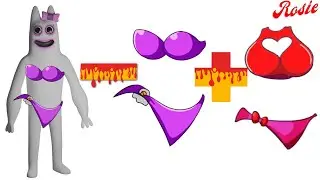 BANBANLEENA - PURPLE SWIMSUIT + RED SWIMSUIT = ??? | Garten of Banban Chapter 3 Animation #rosie
