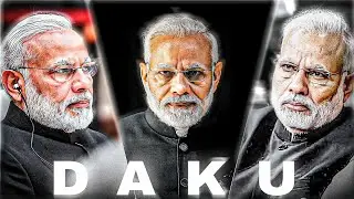 DAKU - Narendra Modi 😈 - daku song attitude status 🔥 - 