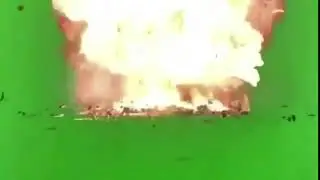 Missile - Green Screen HD