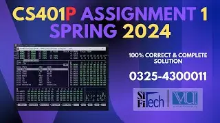 CS401p Assignment 1 Spring 2024 | CS401p Assignment 1 2024
