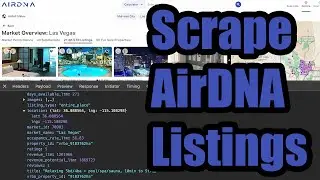 No-Code AirDNA API Airbnb Market Data Scraping with HAR Files