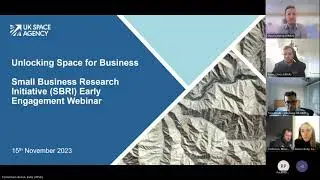 Unlocking Space for Business - SBRI Early Engagement Webinar