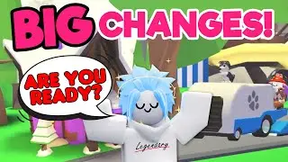 BIG CHANGES in ADOPT ME coming SOON! 💥 Pets, Houses & Vehicles Update News (Roblox)