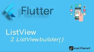 ListView: builder yapıcısı, dinamik listeler