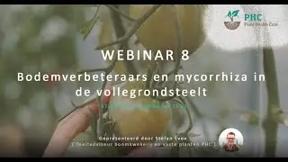 Bodemverbeteraars en mycorrhiza in de vollegrondsteelt