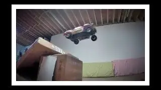 Can My RC Car Jump 100 Hot Wheels Cars ?!!