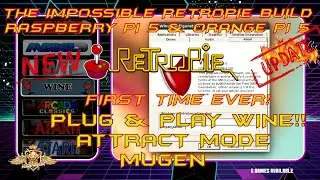 THE IMPOSSIBLE RETROPIE PI 5 BUILD FOR Raspberry pi & Orange pi