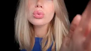 Close-up kisses in your ears & mouth sounds (positive affirmation & personal attention ASMR)